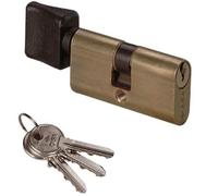 CILINDRO DA INFILARE OVALE CON POMOLO CISA ART. 08230.06 MISURA MM. 62,7 38/28MM