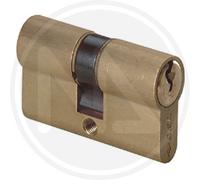 CILINDRO DA INFILARE SAGOMATO 63 mm. 27/37 mm. OTTONE "0G300" CISA - 30365