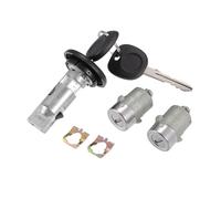 Cilindro di blocco porta auto con chiavi, per chevy, metallo, nero, 1 set