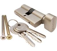 Cilindro con Pomolo 35/30 Porta Bloccaggio Drehknaufzylinder Gerda