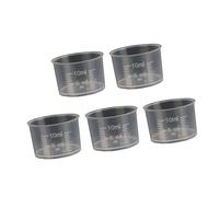 Cilindro di misurazione preciso da laboratorio con base stabile, adatto per scopi educativi e di ricerca. Cilindro graduato