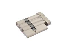 Cilindro di serratura in ottone con chiave maestra - Sostituzione della serratura antifurto for porte interne/esterne da 90 mm(Double-end,90mm 7PCS)