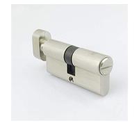 Cilindro di Serratura Porta in Ottone Blocco Blocco WC 70 80mm Cilindro Serratura Serratura Serratura Hardware Serratura del Bagno Cilindro del Bagno Nessun Tasto (Color : 80MM)