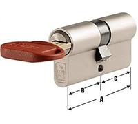 Mottura Cilindro sagomato di sicurezza Project 92 mm (36+10+46) 5 chiavi + 1 cantiere