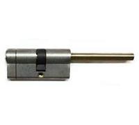 CILINDRO DI SICUREZZA SECUREMME EVOK1 con sistema di cifratura predisposto per codolo-chiave mm.30-30-Finitura cromo satinata- Sistema anti- A=60 mm B=30 mm C=30mm