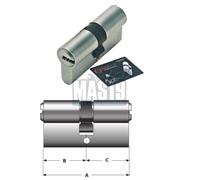 CILINDRO K2 A PROFILO EUROPEO SECUREMME 3200CCS MM.30-40