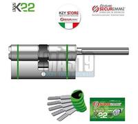 CILINDRO DI SICUREZZA SECUREMME K22 CON CODOLO RASABILE
