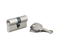 Cilindro di sicurezza STD 30x30 mm chiave corta Nichelato