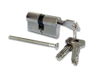 Cilindro doppio asix nichelato cisa 0E300-29-0-12 mm 90 45X45