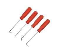 cilindro e boccole Set di 4 ganci e picconi per auto, estrattore per guarnizioni di tenuta dell'olio, utensile manuale per lavori artigianali(A)