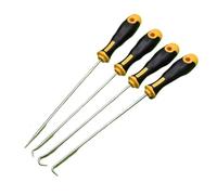 cilindro e boccole Set di 4 ganci e picconi per auto, estrattore per guarnizioni di tenuta dell'olio, utensile manuale per lavori artigianali Strumento di Rimozione della(F)