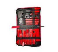 cilindro e boccole Set Di Strumenti Per Lo Smontaggio Delle Clip Portiere Auto, Strumento Rimozione Del Pannello Rivestimento In Plastica Interni, Riparazione Cruscotto(19PCS (bag))