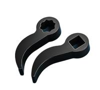 cilindro e boccole Strumento adattatore per leva ad angolo, chiave a forchetta a cricchetto da 1/2, rimozione e riparazione del semialbero di trasmissione Strumento di Rimozione della(2PCS)
