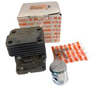 CILINDRO E PISTONE DECESPUGLIATORE STIHL FS 120 R 2-MIX ORIGINALE 41340201222