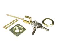 Cilindro Esterno Staccato C300 Facchinetti Ottone - Chiavi 3 - Mm 90 Max - 1 Pz