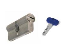 CILINDRO EUROPEO FRIZIONATO A 5 CHIAVI + CHIAVE DA CANTIERE (MM.60 (30+30))