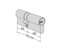cilindro europeo cisa alta sicurezza per serratura porta blindata 5 chiavi