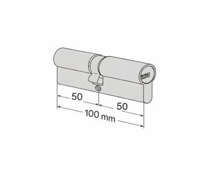 cilindro europeo cisa alta sicurezza per serratura porta blindata 5 chiavi