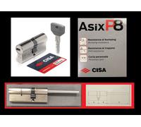 cilindro europeo Cisa Asix P 8 50 x 30 per pomo 5 chiavi + 1 cantiere