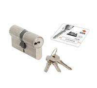 Cilindro europeo Cisa Astral art. 0A310 CON 3 CHIAVI NICHELATO