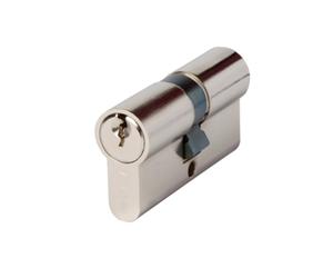 Cilindro Europeo Cisa C2000 30-30 Ottone Nichelato - 3 chiavi