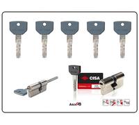 CILINDRO EUROPEO DI SICUREZZA CISA ASIX P8 PRO 5 CHIAVI VARIE MISURE