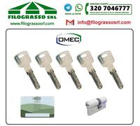 CILINDRO EUROPEO DI SICUREZZA CISA ASIX P8 PRO 5 CHIAVI VARIE MISURE