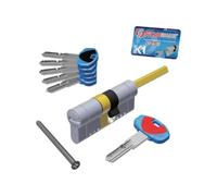 Cilindro Europeo Di Sicurezza SECUREMME Sagomato K1 5+1 Chiave Cantiere 30-60 mm