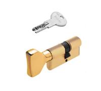 Cilindro Europeo ISEO R6 35/35 Ottone - Pomolo Piatto Lato 35