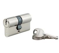 Cilindro europeo SA 25 x 30 mm nichelato, 3 chiavi - THIRARD