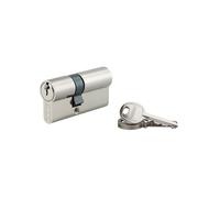 Thirard Cilindro europeo SA 25x40 mm doppia entrata antisfilamento nichel 3 chiavi