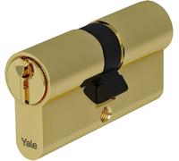 CILINDRO EUROPEO YALE 72mm 26-35 DECENTRATO SAGOMATO SERRATURA PORTA