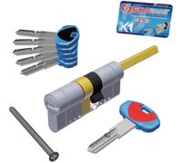 CILINDRO EVOK1 CODOLO30-CHIAVE 40 MM CROMO SAT 1+5 CHIAVI 0K11
