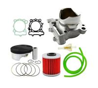 Cilindro for moto da 77 mm for KXF250 2009-2016 Pistone e guarnizione KXF 250 e tubo dell'olio e filtro dell'olio e filtro(Set)