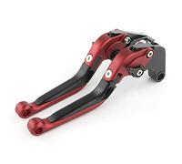 Cilindro Freno Anteriore Moto Leva freno frizione moto pieghevole regolabile / adatta for KTM 640 Adventure/R 950 Adventure/S 990 Adventure ABS 990 Adventure R Moto Freno Frizione(Black and Red)