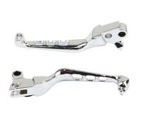Cilindro Freno Anteriore Moto Leve freno frizione teschio cromate/adatte for Harley Road King FLHR Glide Electra Ultra Heritage Softail Springer Classic Custom DELUXE Moto Freno Frizione