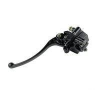Cilindro freno anteriore per modelli CM400 CM450 CX500 CB350 CB400 CB650 CB750 Nighthawk Shadow VT 14 mm foro pistone alluminio nero facile installazione adatto per manubrio moto da 22 mm