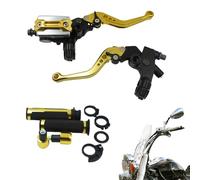 Cilindro frizione, frizione freno moto - leve frizione freno resistenti | freno destro idraulico da 7/8 "22 mm, freno idraulico per la maggior parte delle moto