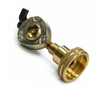 Cilindro Gas Lpg Gpl Ricaricabile Tipo Clip On Da 20Mm + Adattatore Per Piatto
