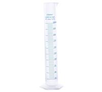 Cilindro graduato in plastica, provetta idrometrica da 250 ml con scala trasparente, cilindro graduato portatile per la scienza a casa e a scuola, forniture da laboratorio in pl
