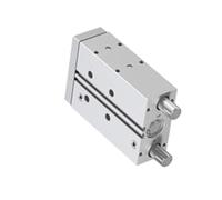 Cilindro guida DFM-25-40/-PA-GF | Alesaggio 25 mm, corsa 20-450 mm, attacco -PA, flangia -GF(DFM-25-450-P-A-GF)