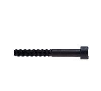 Cilindro Hex Tappo La Testa Viti M6x60 (Quantità da 25) Grado D'acciaio 10.9 Esagono Presa Chiave a Brugola Bulloni Elementi di Fissaggio del Filo Cilindrica DIN912 Nero (6mm x 60mm)