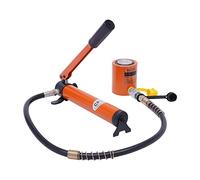 Cilindro idraulico 20T con pompa idraulica CP-180 Sollevatore industriale portatile, due pezzi ultra sottile leggero pompa manuale per ingegneria meccanica