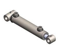Cilindro idraulico a doppia azione con boccole trasversali, diverse varianti (60/30, 400 mm)