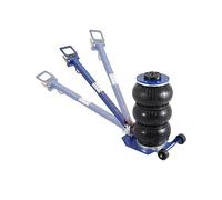Cilindro Idraulico, Martinetto pneumatico con borsa tripla da 3 tonnellate/5 tonnellate Sollevamento rapido Martinetti for riparazione auto pesanti asta pieghevole due ruote