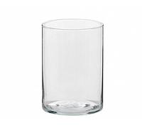 Cilindro in Vetro Clear Diametro 10 cm Altezza 25 cm per Arredo e Decorazioni