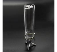 Cilindro in vetro puro, kit for esperimenti sulla convezione dell'aria calda e fredda, materiali didattici scientifici for la dimostrazione della formazione del vento