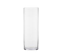 Cilindro in Vetro Trasparente Diametro 15 cm Altezza 60 cm Vaso