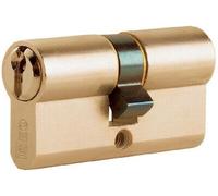 CILINDRO ISEO CENTRALE MM.80 IN OTTONE A 5 PERNI PER SERRATURA A INFILARE A.8209
