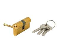 Cilindro Iseo F5 Europeo 30x30 Latonado Leva Larga